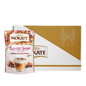 Кава Лате Mokate Caffetteria Candy Shop, американський Брауні, 110г, 10 уп.