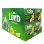 Чай в пакетиках пирамидках Loyd Green Tea, лимон&лимонник, 1,5 г*20 шт, 20 уп.