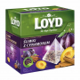 Чай в пирамидках Loyd Plum&Cinnamon, слива и корица 2г*20шт