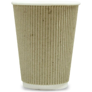 Стакан паперовий гофрований 400 мл