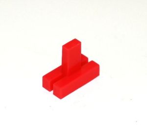 Поплавець, пластик, червоний