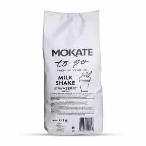 Молочний коктейль Mokate зі смаком полуниці, 1 кг