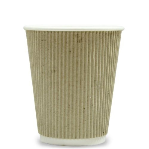 Стакан паперовий гофрований 275 мл