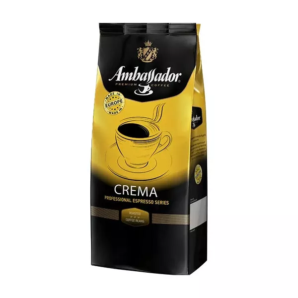 Кофе в зернах Ambassador Crema, 1 кг
