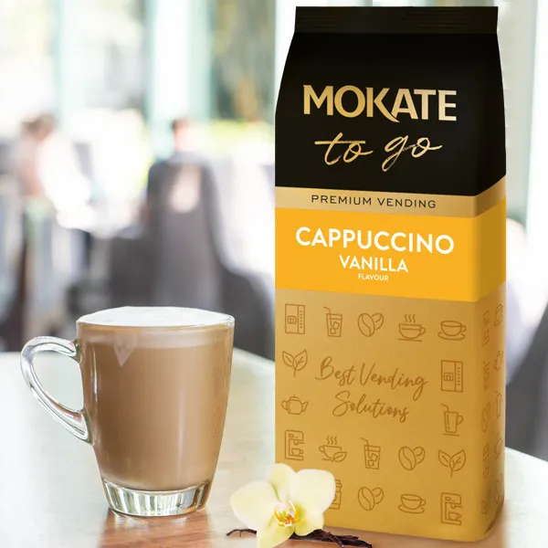 Капучино Mokate Vanilla, 1кг*10уп
