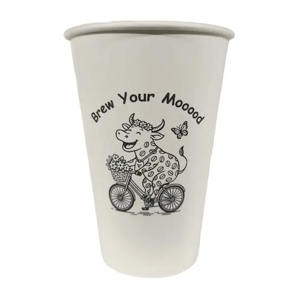 Стаканчик бумажный для вендинга, 360 мл