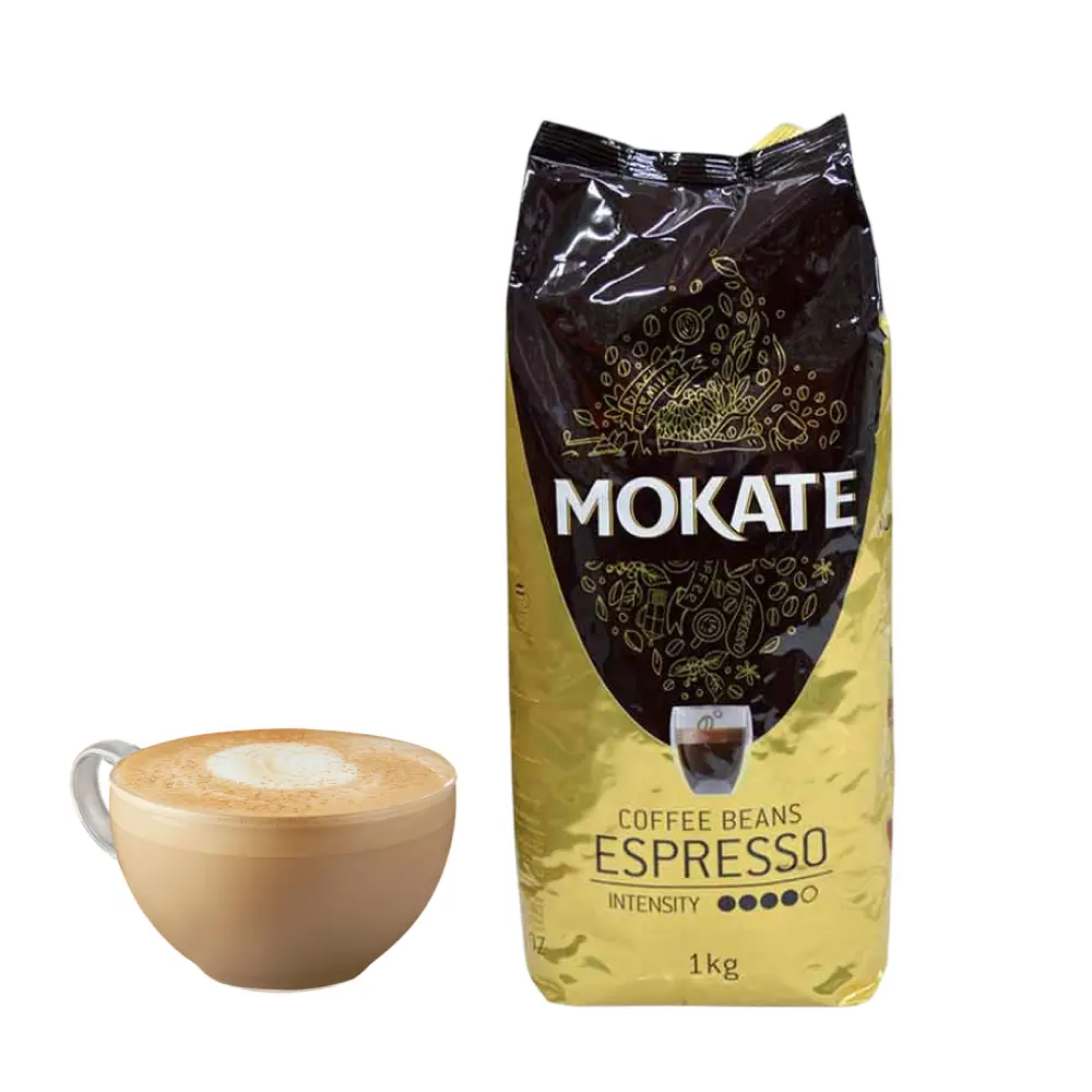 Кофе в зёрнах Mokate Espresso, 1 кг*8 шт