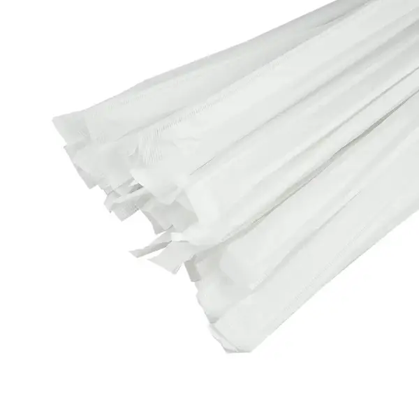 Трубочка в индивидуальной упаковке с коленом 210*4,8 мм