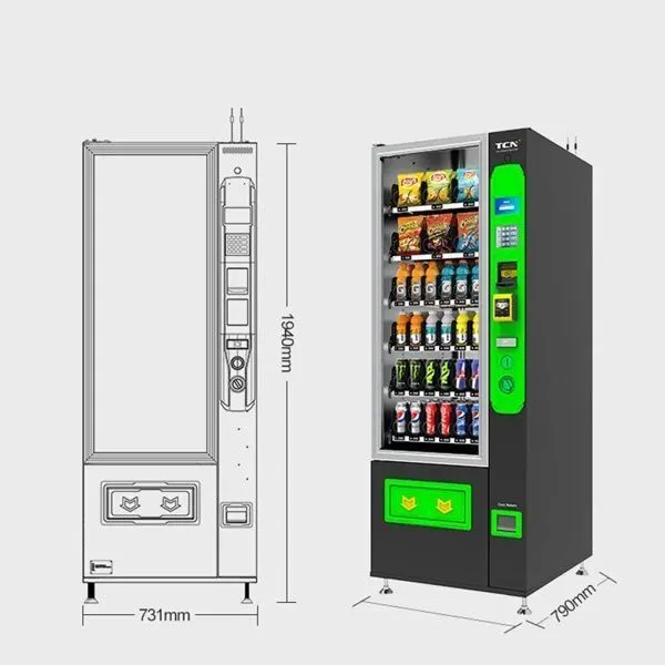 Торговый снековый автомат Vending Machine TCN-CSC-6G (H5)