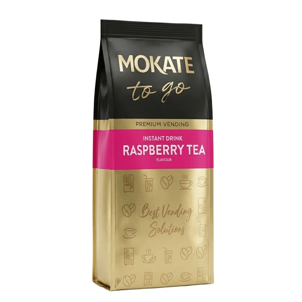 Чай растворимый Mokate Premium малина для вендинга, 1 кг