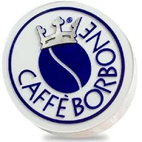 Односторонняя рекламная вывеска с подсветкой Caffe BORBONE, 50*42 см