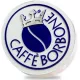 Односторонняя рекламная вывеска с подсветкой Caffe BORBONE, 50*42 см