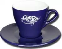  Чашка эспрессо синяя Caffe Poli 
