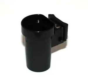 Канал кави, пластик, чорний