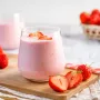 Молочный коктейль Mokate со вкусом клубники, 1кг*10уп
