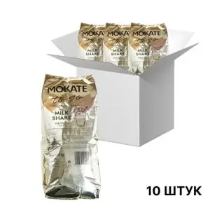 Молочный коктейль Mokate со вкусом ванили, 1кг*10уп