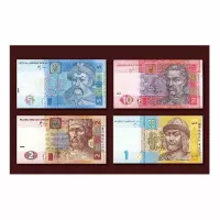 Наклейка 1, 2, 5, 10 грн для кофейного автомата